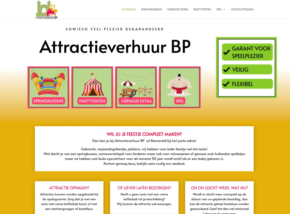 Attractieverhuur BP